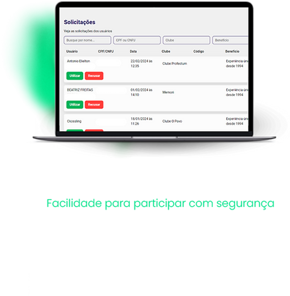 Painel do Parceiro (Mobile)